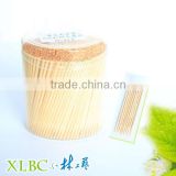 350pcs per PP egg shaped jar one point wooden toothpick