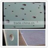 Perforated Suspended Gypsum Board Ceiling Plasterboard