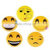 Soft Emoji Smiley Emoticon Yellow Round Cushion Pillow Stuffed Plush Toy Doll Christmas Present New thumbnail-2