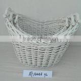 Eco-friendly Willow Storage Basket thumbnail-5