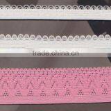 Customized High Quality Weave/knit Jacquard Nylon Spandex Elastic Webbing With Silicone Coated