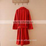 100% Polyester Women's Micro Fleece Bathrobe, Polar Fleece Bathrobe,nightwear Gown thumbnail-2