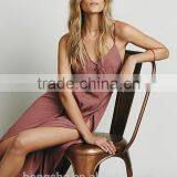 Party Plus Size Bandage Maxi Vintage Fold Split Dress thumbnail-5