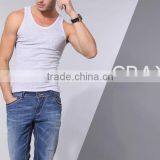 Latest Design Fashion Gym Wholesale 100 Cotton Blank Mens Tank Top, Custom Tank Top thumbnail-1