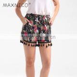 Maxnegio Latest Women Print Hot Short for Girls