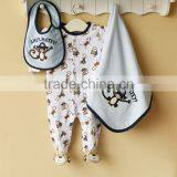Baby Clothing 100% Cotton Embroider Clothing Set thumbnail-1