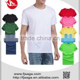 Custom cotton men white t-shirt wholesale