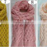 Hot Popular Knitted Crochet Acrylic Fashion Scarf thumbnail-4