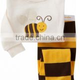 boys and girls bee patter pajamas suits kids nightgown baby sets