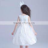 Children Summer Frock Girl Fashion Dresses for Party Stripes Ruffle Designs Dress thumbnail-2