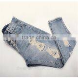 2016 New Summer Fashion Women Harem Pants Jeans Holes Torn Vintage Jeans Slim Jeans for Women Boyfriend thumbnail-3
