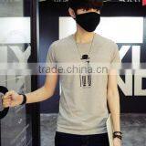 Short Sleeve T-shirt Male in Summer Pure Cotton Clothes Round Collar Cultivate One's Morality thumbnail-3