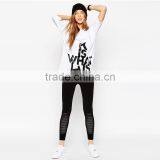 2016 Wholesale Custom Summer Printing T Shirt for Women Tee Shirt Design With Wholesale Price thumbnail-2