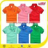 2017 Custom OEM High Quality 100%cotton School Uniform Polo Shirts Design thumbnail-1