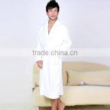 Popular Warm Extra Long Robes Blue Cotton Terry Bath Robes For Mens & Womens thumbnail-4