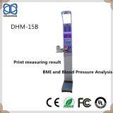 DHM-15B Ultrasonic Coin Operated Height and Weight Scale With BMI Blood Pressure Machine and Printing thumbnail-5
