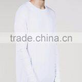 China Garment Factory 100% Cotton Long Sleeve Blank T-shirt Custom Casual Men T-shirt With High Quality thumbnail-3