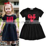 S17724A Latest Design Wholesale Kids Beautiful Baby Girl Dresses thumbnail-1