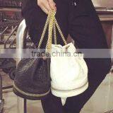 DY0074Z Europea Hot Sale Ladies Winter Chain Bucket Bag thumbnail-1