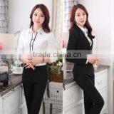 Ladies Office Uniform Designs Hotel Uniforms for Women Pants and Blouse thumbnail-6