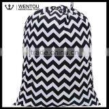 China Chevron Polka Dot Cotton Laundry Bag For College thumbnail-6