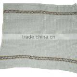 PV Rachel Cloth (white With Blue and Yellow Dyed Yarn Stripe) thumbnail-1