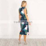 2017Guangzhou Wholesale Summer One-piece Dress Deep V Sexy Dress thumbnail-3