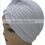 Men and Women Solid Color Bow Head Hat Outdoor Sunscreen Scarf Cap Watermelon Cap Cap Cap Cap Can be Folded thumbnail-6