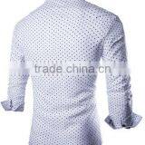 Men's Slim Fit Long Sleeve Button Down Shirts Dress Shirts Design thumbnail-4