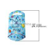 Paper Party Gift Bags Blue Crown Pattern 24.7cm x 13.6cm thumbnail-2