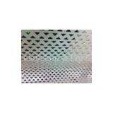 Aluminum Decoration Perforated Metal Screen With Triangle Hole