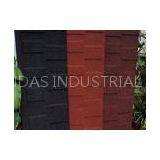 Colored Stone Coated Roofing Tiles Black Nosen , Galvanized Corrugated SteelRoofing Tiles thumbnail-1