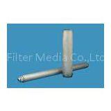 SS Pleated 5 Micron Metal Sintered Filter , 10 Inch Water Filter Cartridges