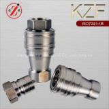 KZF ISO B stainless steel hydraulic quick release coupling