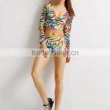 Women's Active Sports Workout Yoga Clothes Tracksuit Set thumbnail-4