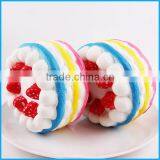 High Quality Scented Slow Rising Colorful Cake Squishy thumbnail-5