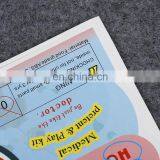 Wholesale Customized Colorful Printing Piece Cut Paper Self Adhesive Stickers for Hospital Medical Label thumbnail-3