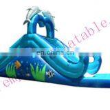 2015 New Fashion Commercial Inflatable PVC Water Slide WS032