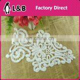New Design Embroidery Neckline Milk Silk Applique Collar thumbnail-3