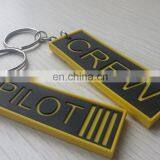Custom 3d Soft Logo Pvc Key Chain Ring Holder thumbnail-6