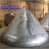 Pressed steel tank end dished conical head in concrete mixing machine