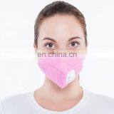 Pink Valved Folding Anti-pollution Mask for Girls thumbnail-5