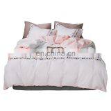 Real Wholesale Boho Style Comforter Cotton Bedding Set With Ball Fringe thumbnail-2