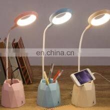 Eye Protection Kids Anti-glare Led Desk Lamp Usb Charged 2000 MaAH Battery Inside Led Desk Lamp Dimmable Touch LED Desk Lamp thumbnail-3
