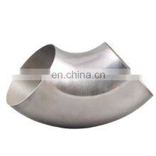 63mm Car Exterior Accessories Modified Exhaust Pipe Stainless Steel 45 Degree Exhaust Elbow thumbnail-2