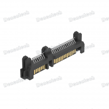 Denentech SATA 7+15P Male Splint 1.20mm Black Connector thumbnail-4