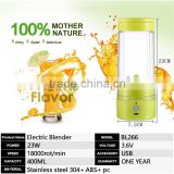 Electric Mini Portable Fruit Juicer cup shaker bottle