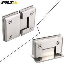 Stainless Steel Balustrades & Handrails Shower Glass Door Frameless Glass Hinge Glass Clamp Glass Clip Glass Holder thumbnail-2