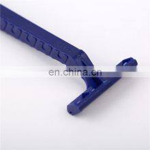 High Quality Hot Sell Blue Medical Razors Sharp Twin Blade Disposable Razor thumbnail-3