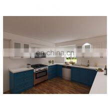 Простые дизайны шкафов. Белый ламинированный кухонный гарнитур. Полный комплект кухонных шкафов для квартиры thumbnail-3